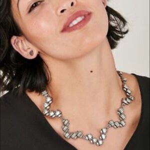 Stella & Dot Hatley Baguette Necklace - holiday sparkle!